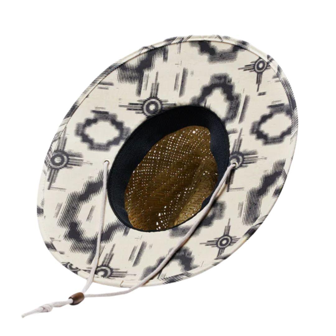 Hemlock Southwest Ikat Signature Lifeguard Straw Hat